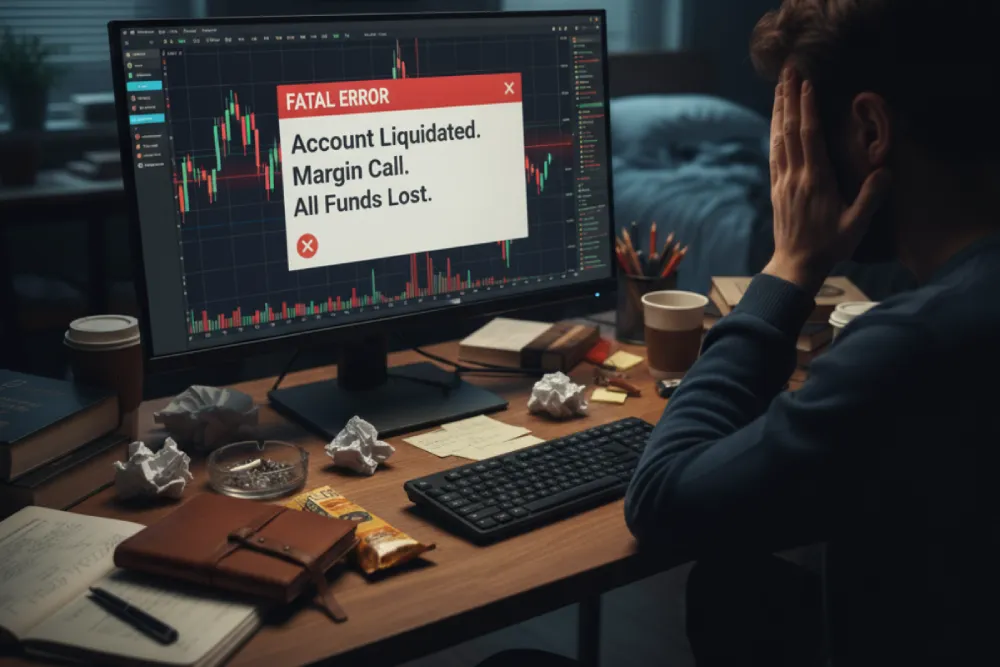 اشتباهات رایج تریدرهای مبتدی