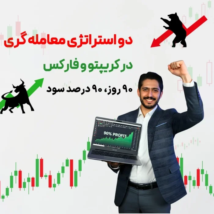 دوره خصوصی 2 استراتژی مهم در فارکس و کریپتو - تصویر 1