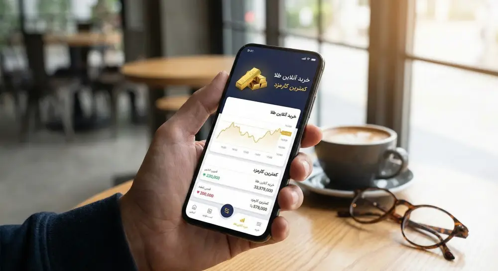 نحوه خرید طلا با کمترین کارمزد