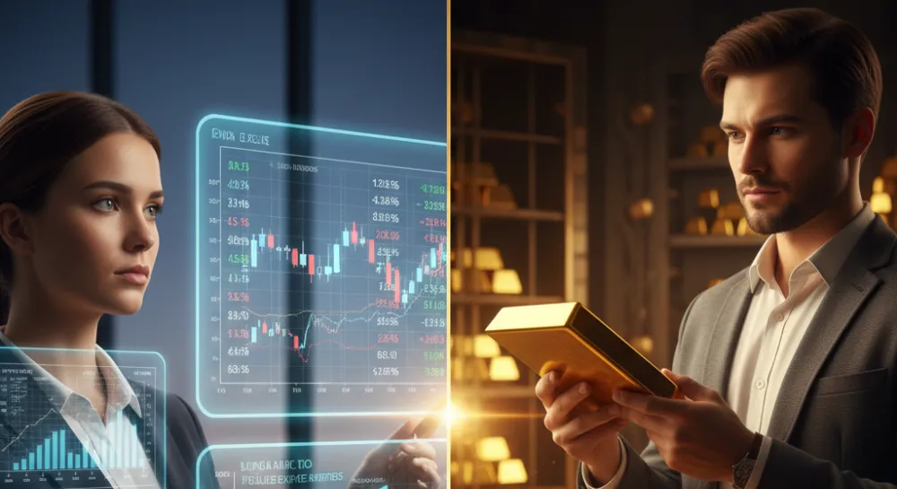 بورس یا طلا