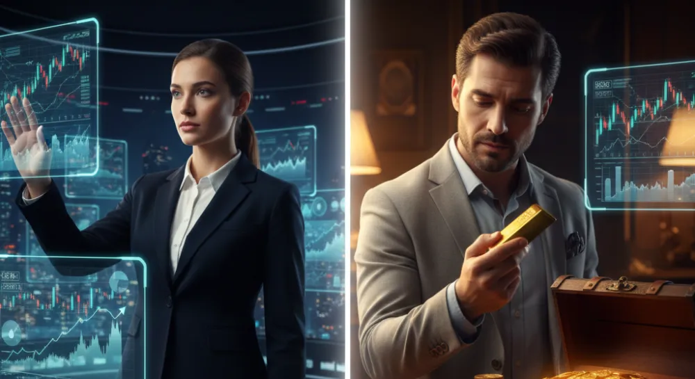 بورس یا طلا