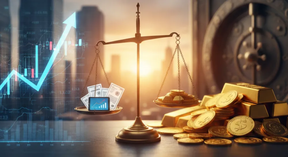 بورس یا طلا