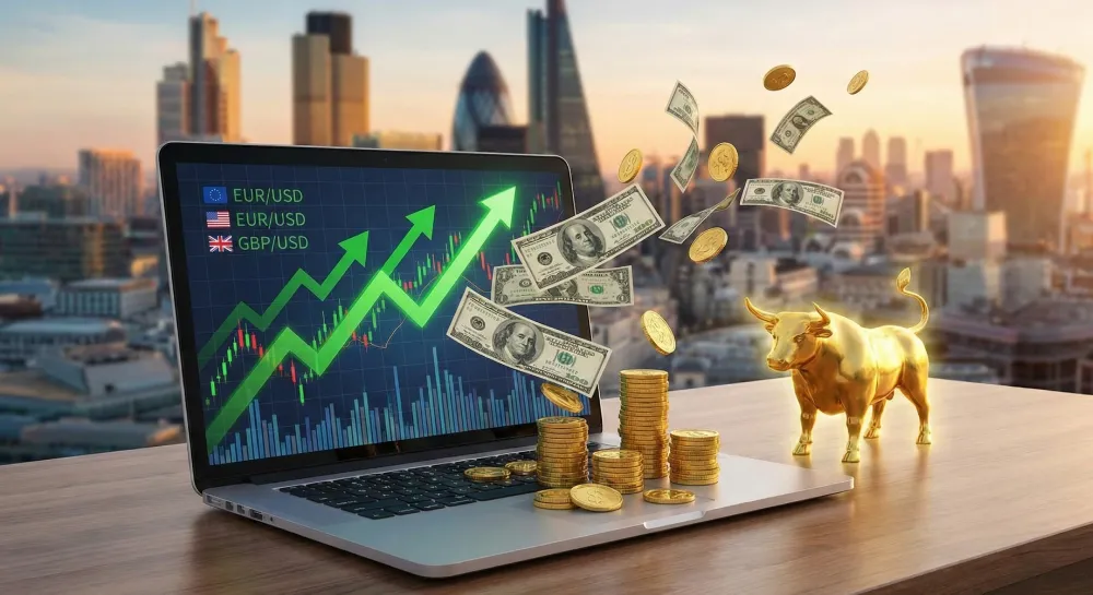 درآمد دلاری از فارکس